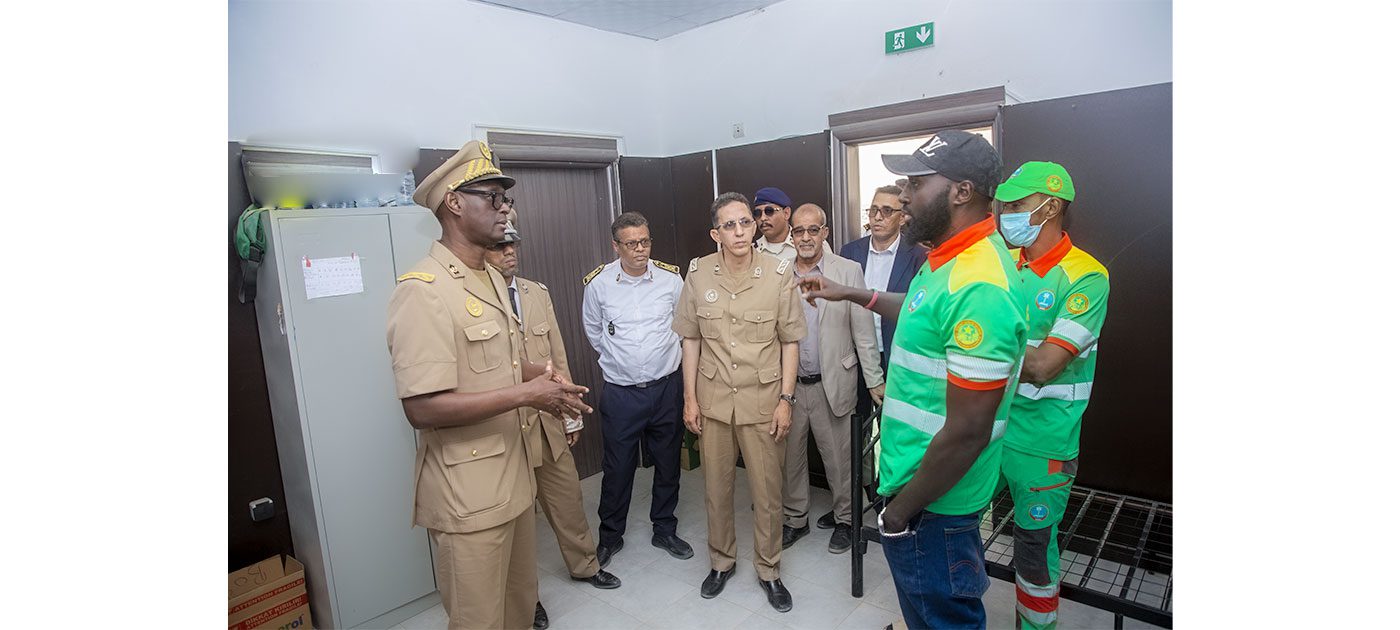 والي نواكشوط الجنوبية يتفقد مرافق خدمية في مقاطعة الميناء