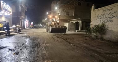 رفع 10 أطنان قمامة وتحسين كفاءة النظافة بشوارع طما سوهاج