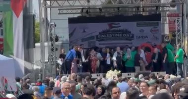 ولاية نيوجيرسي الأمريكية تحتضن أكبر تجمع فلسطيني دعما للقضية