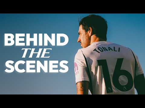 Behind the scenes with Sandro Tonali's medical and signing day at Tottenham Hotspur