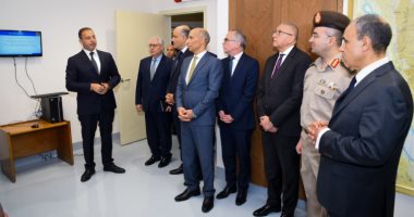 بدر عبد العاطى يفتتح غرفة حفظ الوثائق المؤمنة بمقر وزارة الخارجية