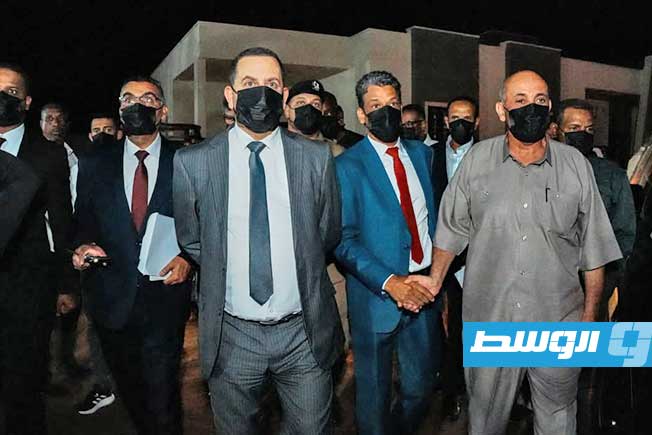 ترحيل 466 مهاجرًا من براك الشاطئ إلى نيجيريا