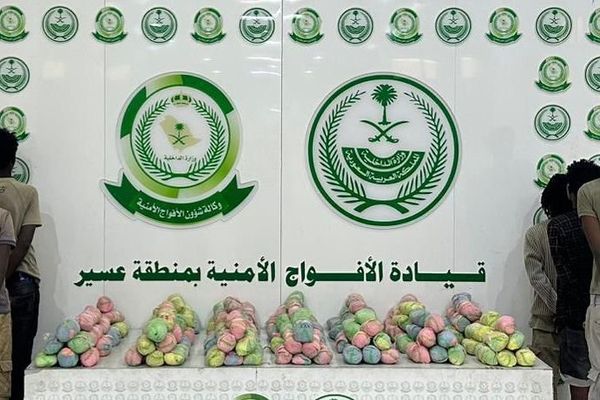 القبض على 5 مخالفين لنظام أمن الحدود لتهريبهم 30 كيلو جرامًا من نبات القات المخدر
