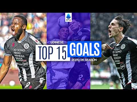 The Best Udinese Goals Of The Season ⚽