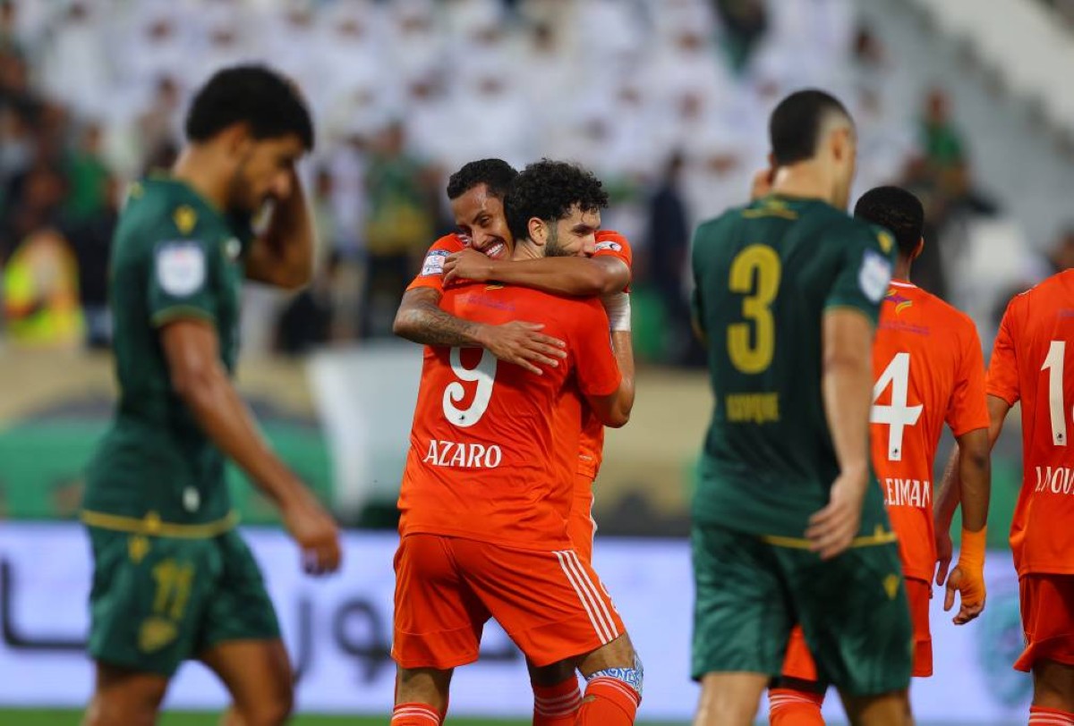 عجمان يواصل مشوار التألق ويمطر مرمى خورفكان في مباراة الأهداف السبعة