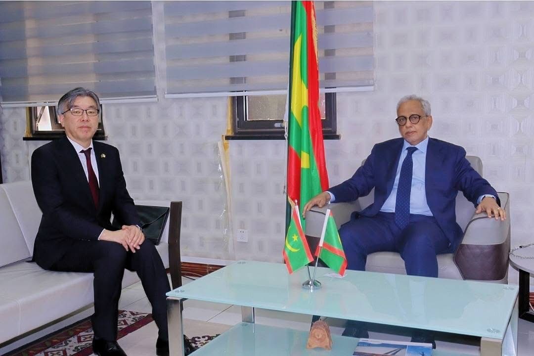 موريتانيا واليابان تبحثان تعزيز الشراكة التنموية