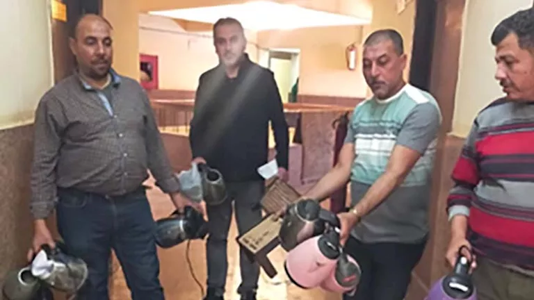 ضبط سخانات وغلايات بإدارات شمال القاهرة للكهرباء