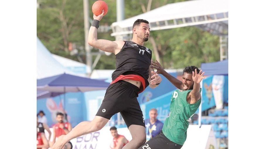 منتخب اليد الشاطئية يحقق أول فوز في "الآسيوية"