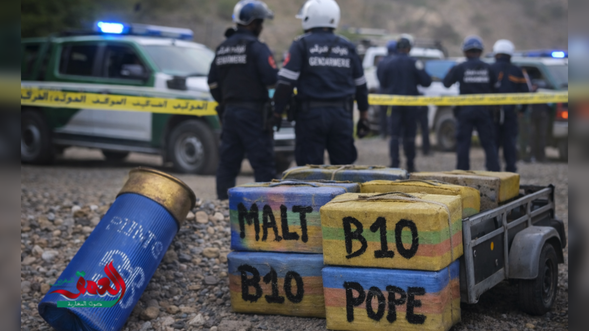 استنفار أمني ضواحي طنجة بعد إطلاق نار في خلاف يشتبه ارتباطه بتهريب المخدرات (صورة)