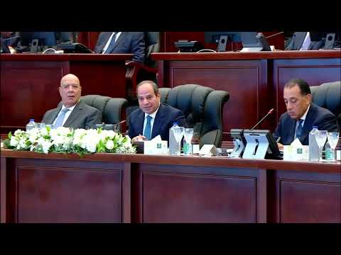 هل لو حصل زلزال الأولاد في المدارس هيتصرفوا ازاي؟.. الرئيس السيسي يقدم الحل