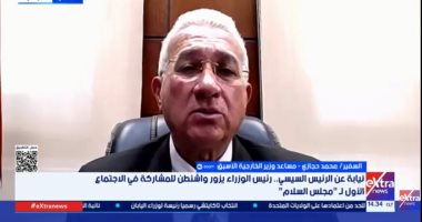 السفير محمد حجازى: مشاركة مصر بواشنطن تؤكد محوريتها بدعم الاستقرار