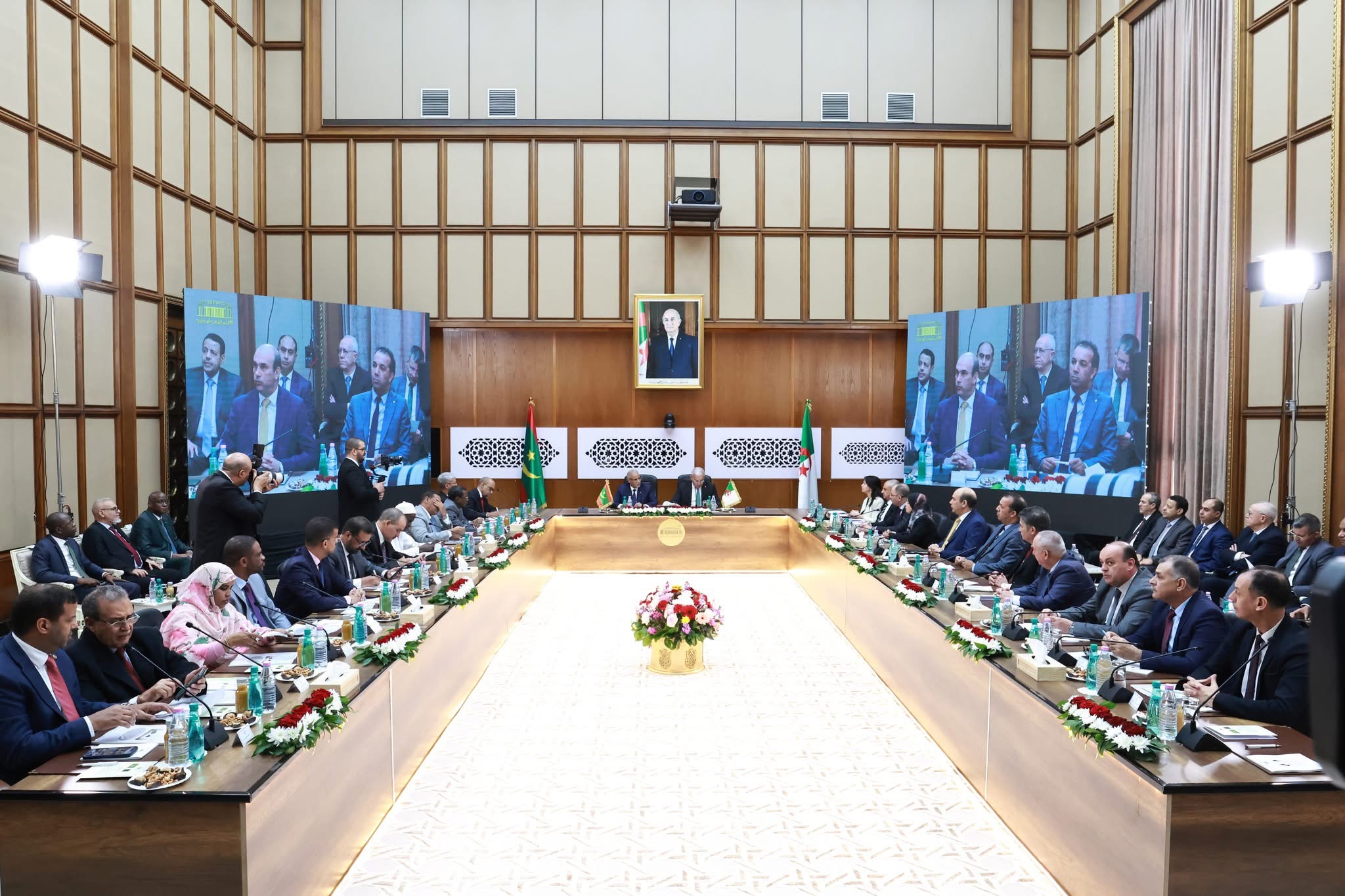 انطلاق الدورة الأولى للجنة البرلمانية الكبرى الجزائرية الموريتانية