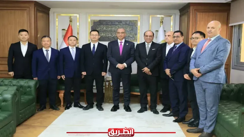 محافظ الجيزة يلتقى وفد منطقة شيوتشو الصينية لبحث التعاون الثنائي والفرص الاستثمارية