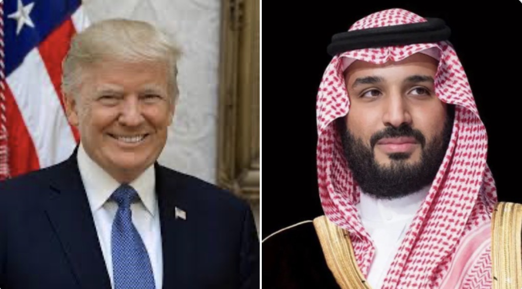 ولي العهد والرئيس ترمب يبحثان تعزيز الشراكة “السعودية الأمريكية” ومستجدات المنطقة