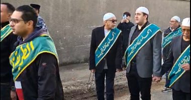 انطلاق موكب الطرق الصوفية للاحتفال باستطلاع هلال شهر رمضان