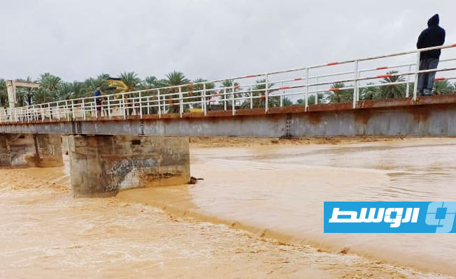 إعلان حجم كميات المياه في واديي كعام ولبدة