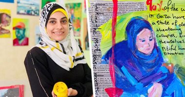 ريشة تقاوم الانهيار بين أنقاض غزة.. رحلة فنانة فلسطينية تصنع من الألم لوحة حياة.. شيماء يوسف فى حوار لـ اليوم السابع: ظللت أياما لا أجد ماء للشرب أثناء نزوحى.. اضطررت لحرق بعض الأعمال لاستخدامها فى ال