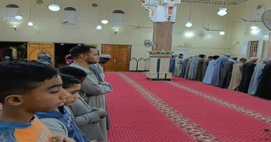 صلاة التراويح من المجمع الإسلامي الكبير فى أسوان
