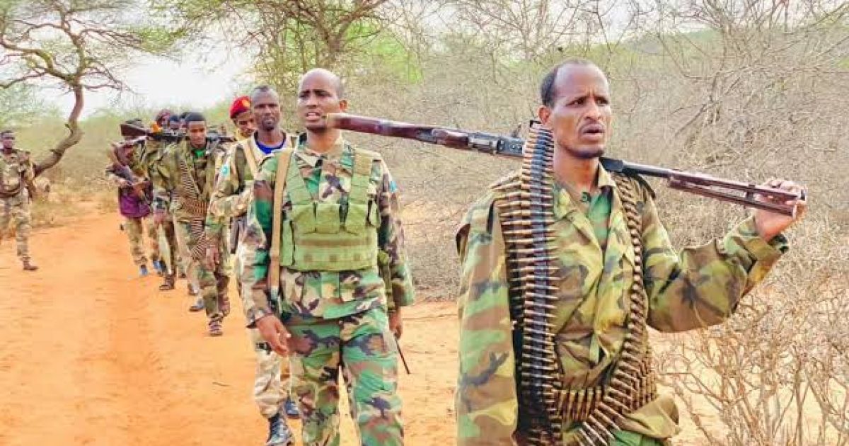 الجيش الوطني يشن عملية عسكرية في محافظة شبيلى الوسطى