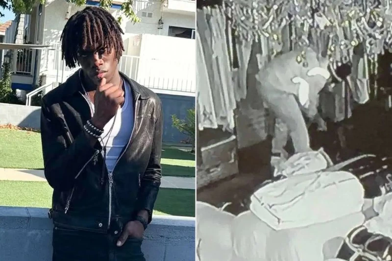 عارض أزياء ينفذ سرقة فاخرة