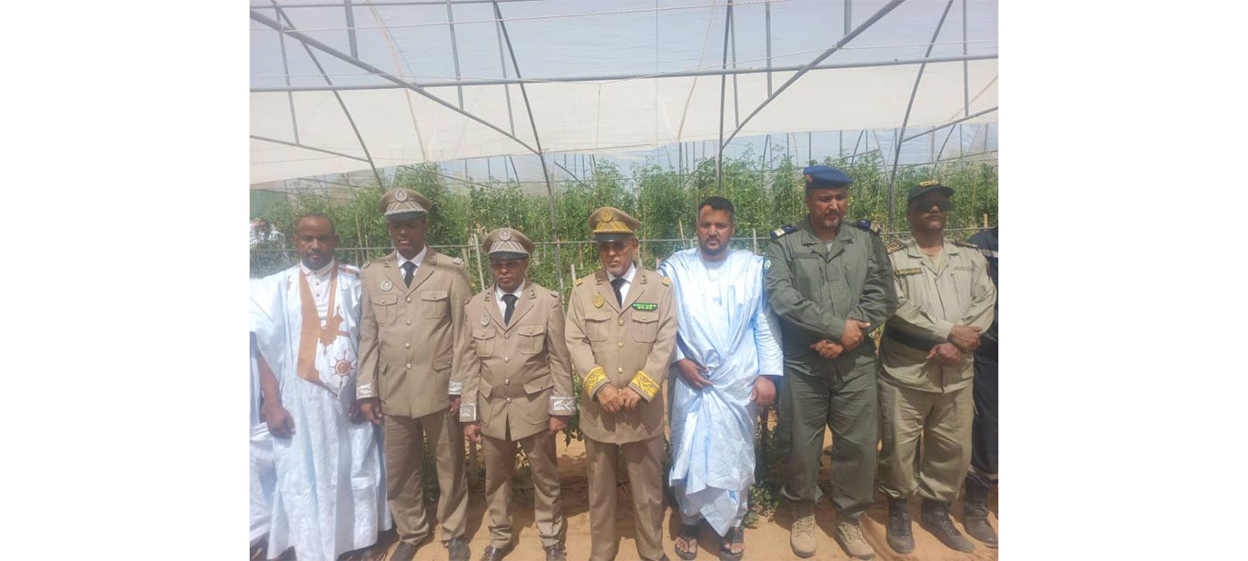 والي لعصابه يتفقد مشاريع زراعية في مقاطعة كرو