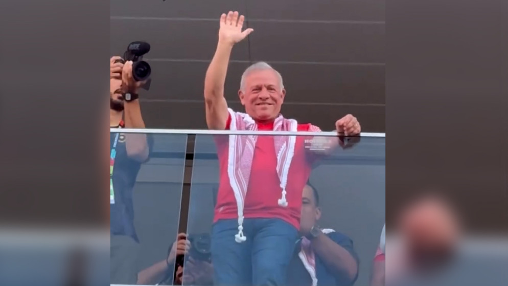 حضور ملكي رفيع في ملعب سان فرانسيسكو لدعم المنتخب الاردني بمواجهة الجزائر