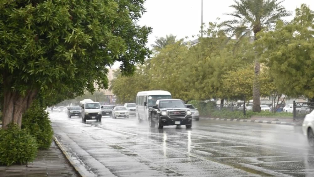 أمطار رعدية على 4 مناطق.. ورياح مثيرة للغبار تضرب 9 مناطق
