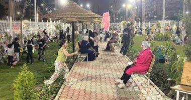 فرحة العيد تملأ المنصورة والحدائق العامة تحتضن احتفالات المواطنين