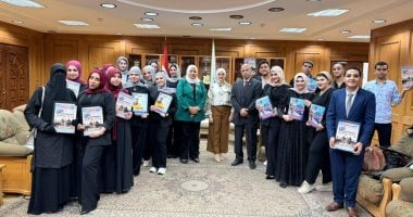طلاب إعلام كفر الشيخ يصدرون مجلات تدريبية متنوعة