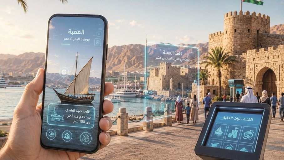 التكنولوجيا في خدمة التراث.. العقبة تبني منتجا سياحيا غير تقليدي