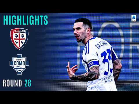 CAGLIARI-COMO | HIGHLIGHTS | Da Cunha The Hero For Como!