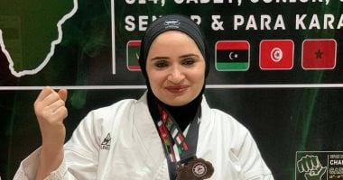 لاعبة نادى فاقوس بالشرقية تتوج بالميدالية البرونزية فى بطولة شمال أفريقيا