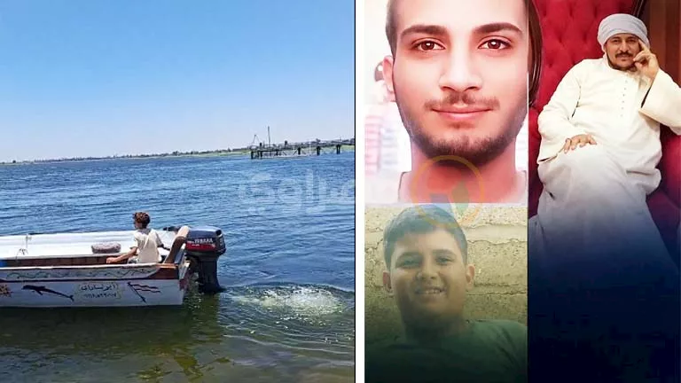 عبارة على مركب مار تلخص كواليس مقتل أب ونجليه بيد شقيقه في سوهاج