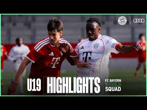 Decided by a Late Winner 🔴 FC Bayern U19 vs. FC Bayern World Squad '26