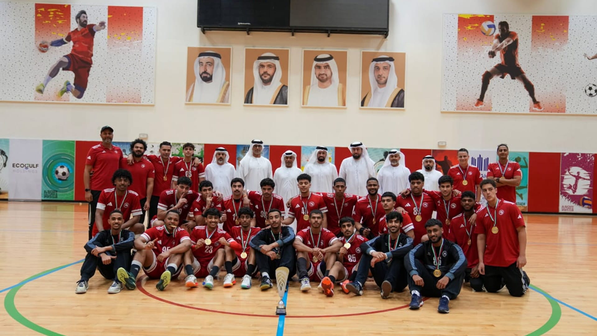 الشارقة بطلاً للنسخة الأولى من دوري السوبر لكرة اليد للشباب