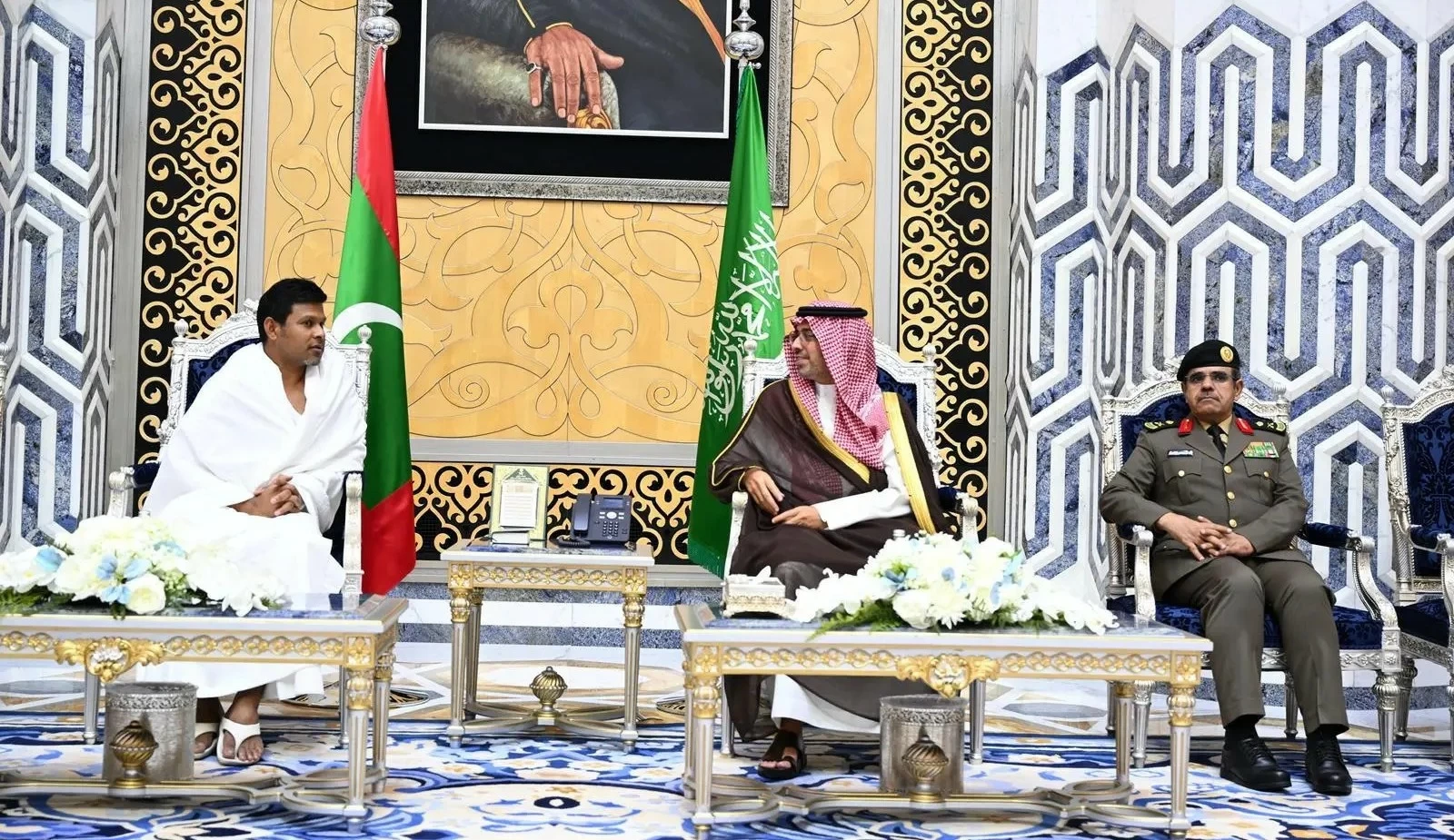 نائب رئيس جمهورية المالديف يصل إلى جدة