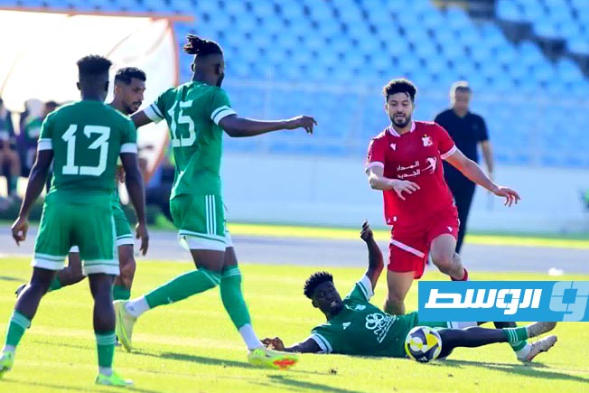 صور.. الأهلي بنغازي يتأهل إلى نهائي كأس ليبيا على حساب الأخضر