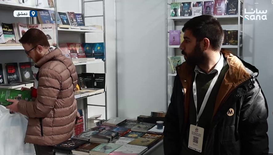 دور نشر عراقية تثري أجنحة معرض دمشق الدولي للكتاب