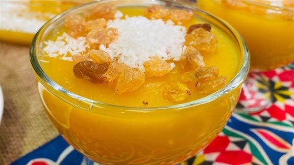 طريقة عمل مهلبية قمر الدين، حلوى لذيذة وسريعة بعد الإفطار