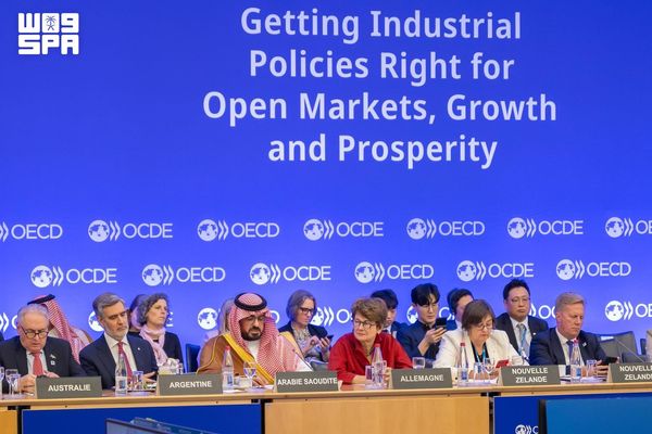 الوزير الإبراهيم يشارك باجتماع مجلس منظمة التعاون الاقتصادي والتنمية لعام 2026 في باريس