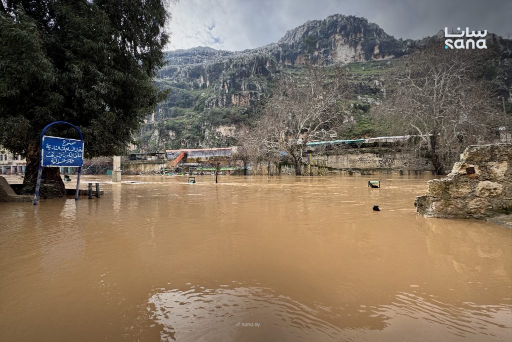 استجابة عاجلة في دركوش بعد فيضان نهر العاصي وإجلاء عشرات العائلات المتضررة