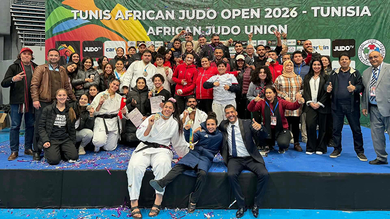 دورة تونس الدولية للجودو: المنتخب الوطني يظفر بـ11 ميدالية