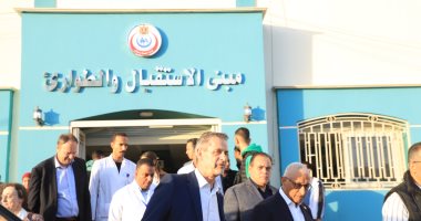 الوفد البلجيكي يختتم جولته لسيناء بزيارة مستشفي العريش ويلتقي مصابين من غزة