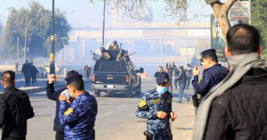 4 مصابين جراء غارات على موقع للحشد الشعبى فى العراق