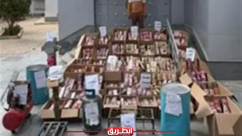 ضبط أكثر من 8 ملايين قطعة ألعاب نارية خلال حملات أمنية موسعة بالمحافظات