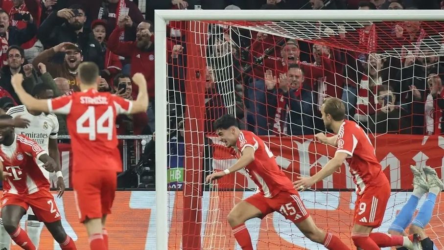 بايرن يطيح بريال مدريد خارج دوري الأبطال ويتأهل إلى نصف نهائي