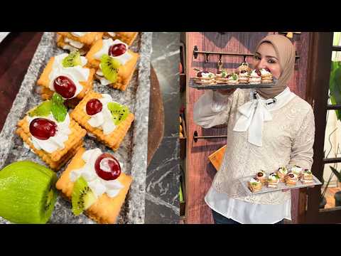 How to Make Quick Biscuit Dessert | Cooking 101 with Chef Alaa El-Gabaly