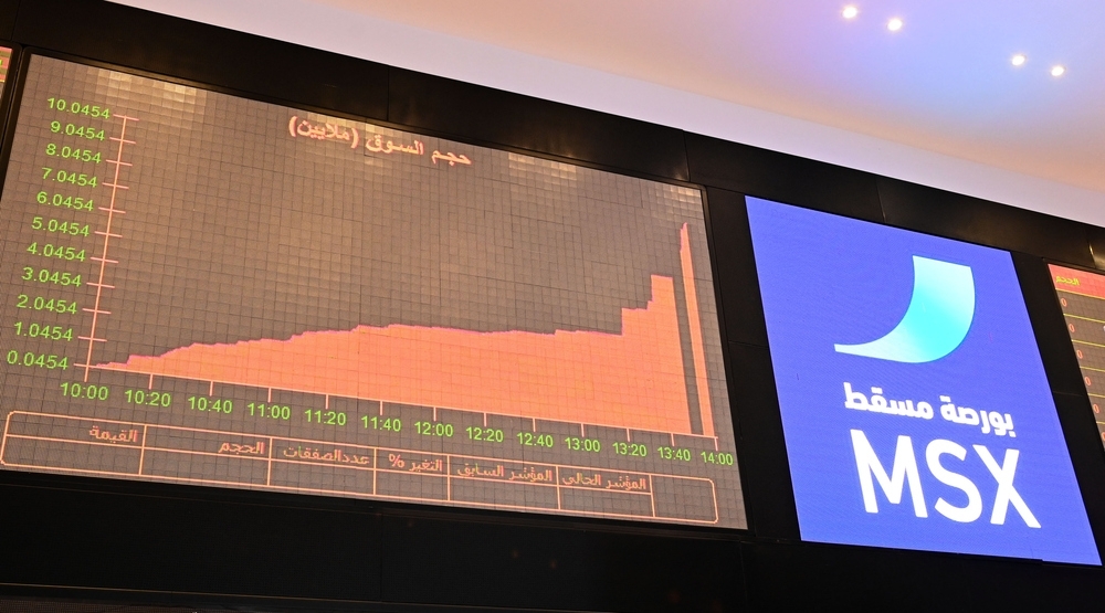 2.7 مليار ريال عُماني مكاسب القيمة السوقية لبورصة مسقط في فبراير