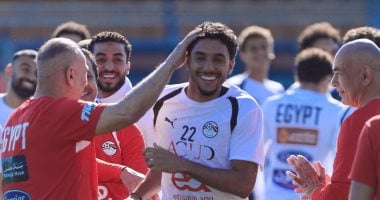 منتخب مصر مكتمل الصفوف استعدادًا لودية البرازيل.. وممر شرفي لمرموش (صور)