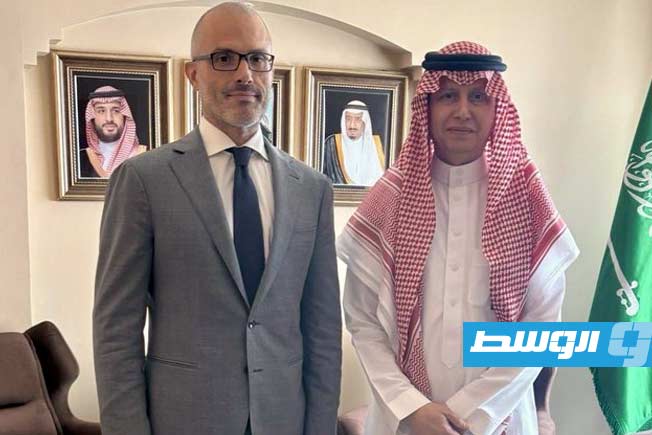أورلاندو يتفق مع القائم بالأعمال السعودي على رفض التدخلات الخارجية في ليبيا